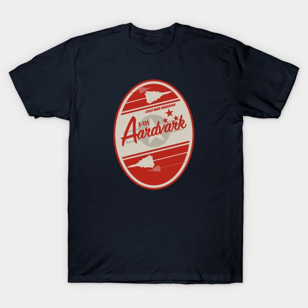 F-111 Aardvark Patch T-Shirt by TCP